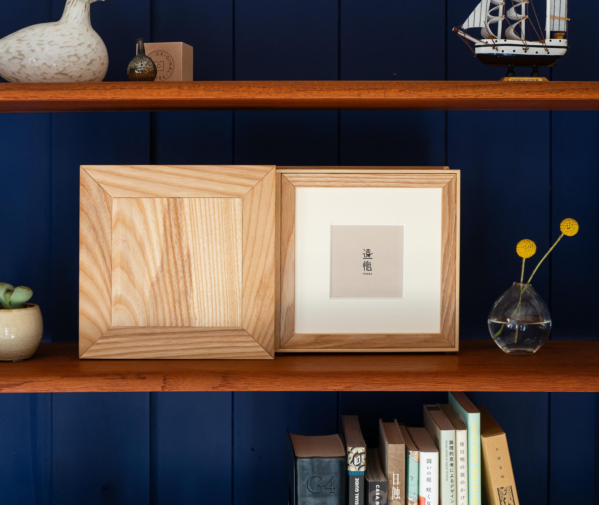 花立セット/遠憶 祈りの小箱［イノセントウッド］＆花立［神代ケヤキ］無宗教の供養箱｜ミニ仏壇の代わり | 7枚目